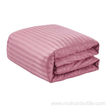 100% polyester customized jacquard stripe Comforter sets